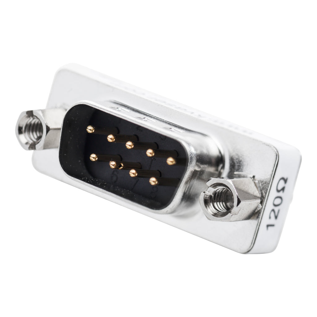 Kvaser D-sub9 120 Ohm termination adapter