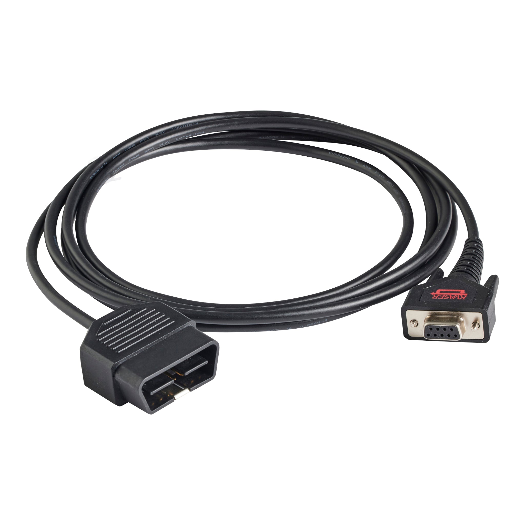 Kvaser OBD-II D-sub9 adapter cable